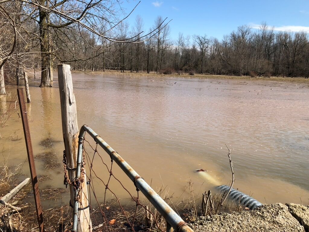 Flooding in the Blue Mountain watershed